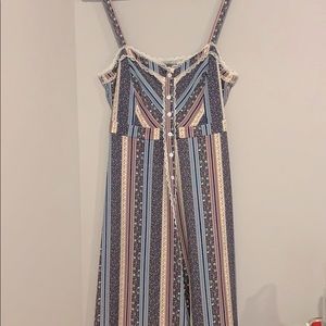 Reformation Multicolored Stripe Dress